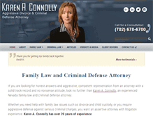 Tablet Screenshot of kconnollylawyers.com